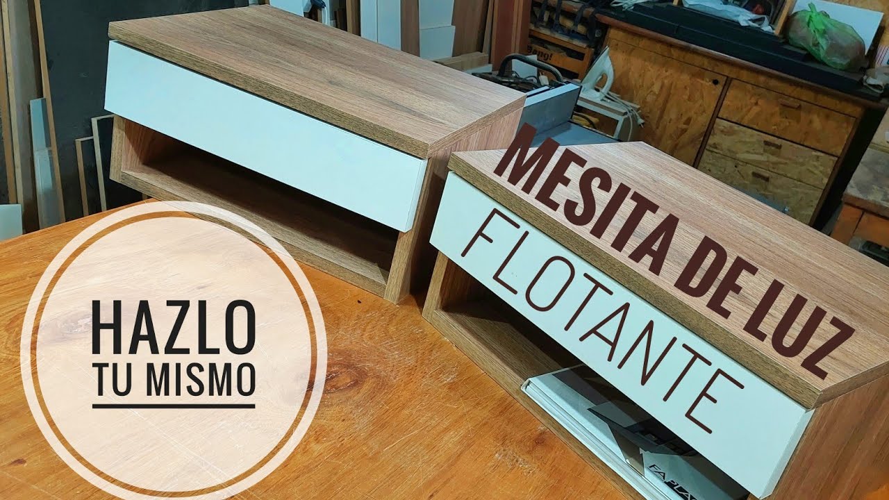 Mesita de Luz Flotante | Proyecto HAZLO TU MISMO  | Bang!