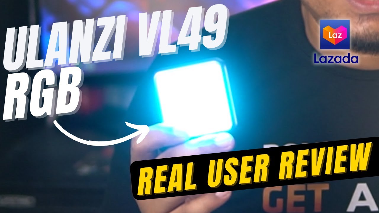 Ulanzi VL49 RGB Review Philippines | LAZADA | Von Wayne
