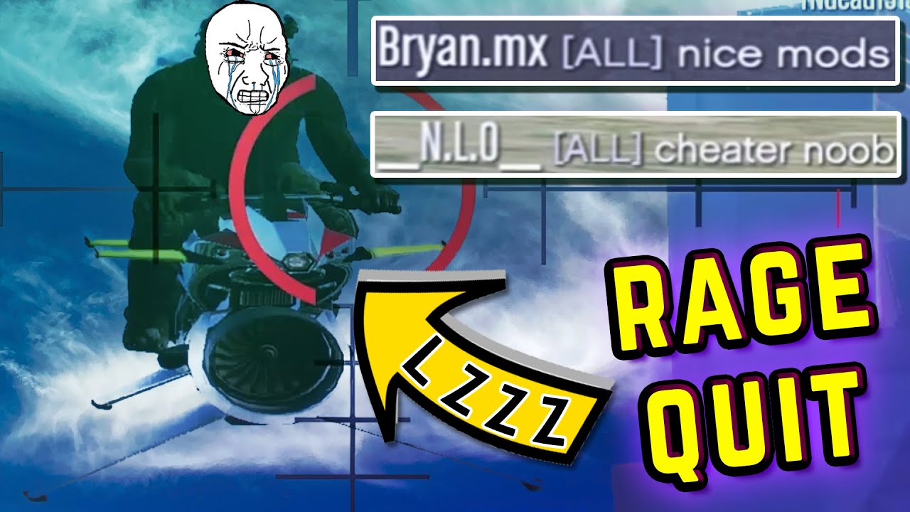 Making cheaters, tryhards and wannabes quit the lobby in GTA V ONLINE