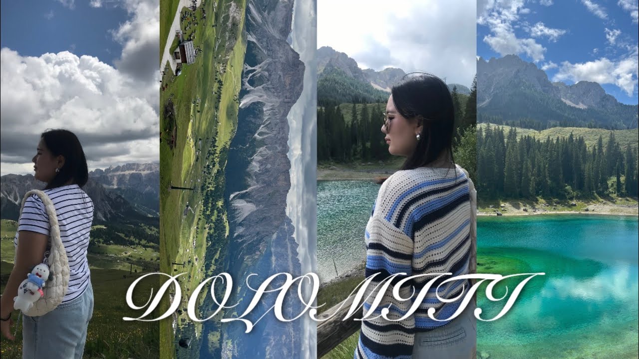 2025 여름휴가 EP.6 이탈리아 돌로미티 🏔️브이로그 • 카레짜 호수 💦 • 세체다 산 정상 • Lake Carezza • Seceda • Bolzano