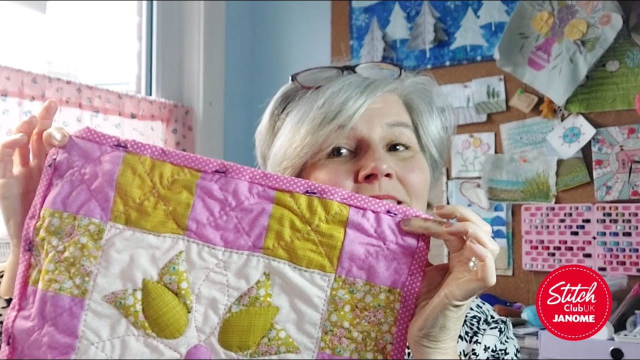 Janome Stitch Club UK - Needle Turn Applique on Your Sewing Machine