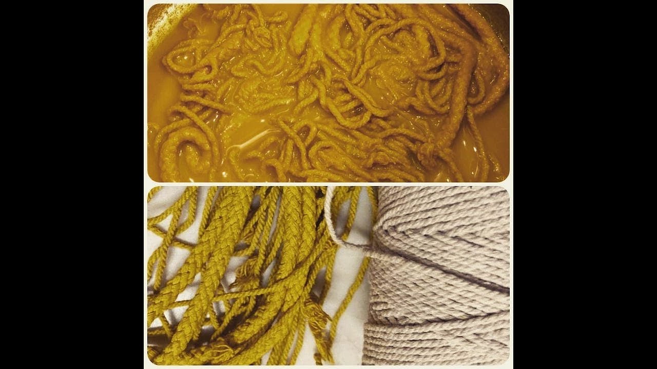 HOW TO TURMERIC DYE (TUTORIAL)