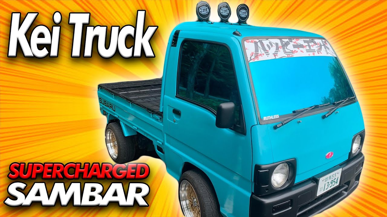 Supercharged Subaru Sambar Kei Truck