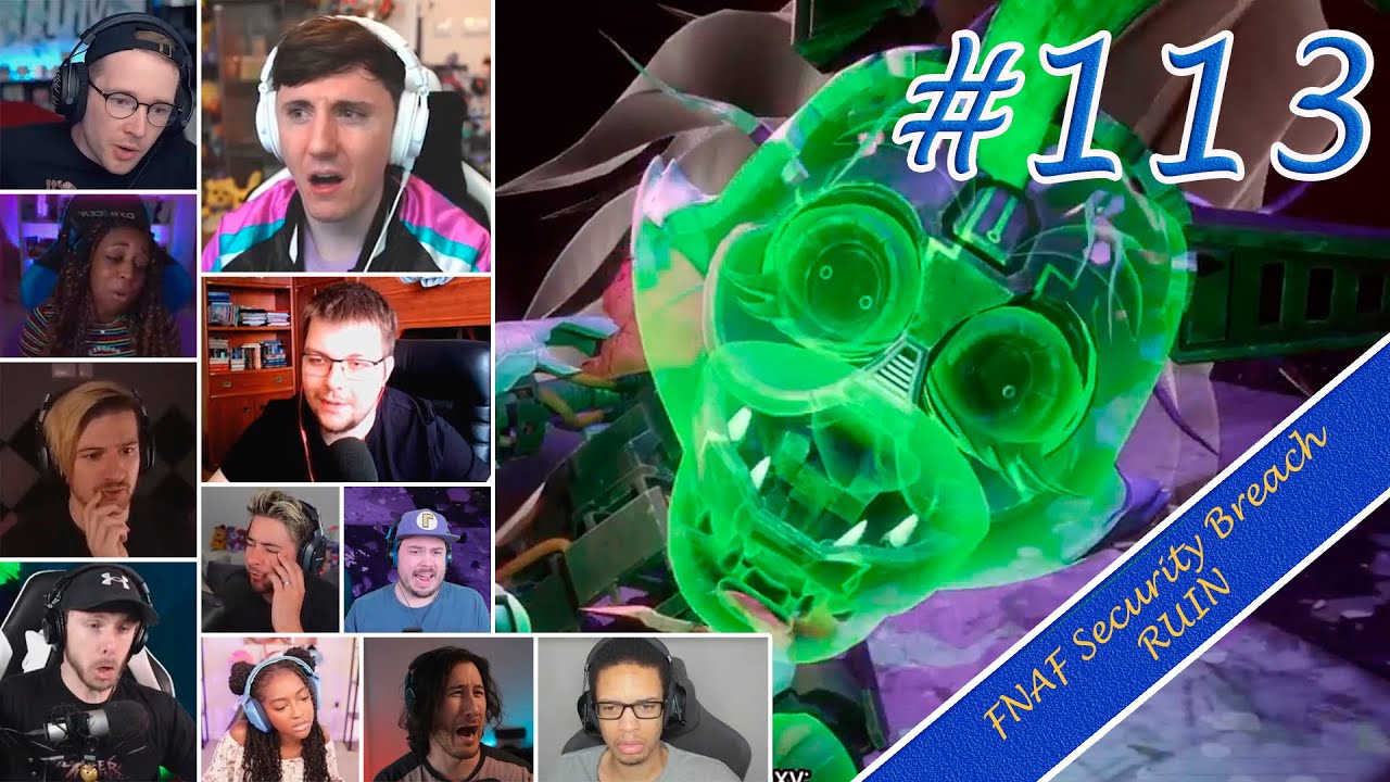Gamers React to Deactivating Shattered Roxy in FNAF: Security Breach RUIN [#113]