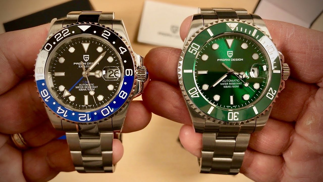 Batman Vs Hulk Rolex Homage - Pagani Design Double Unboxing