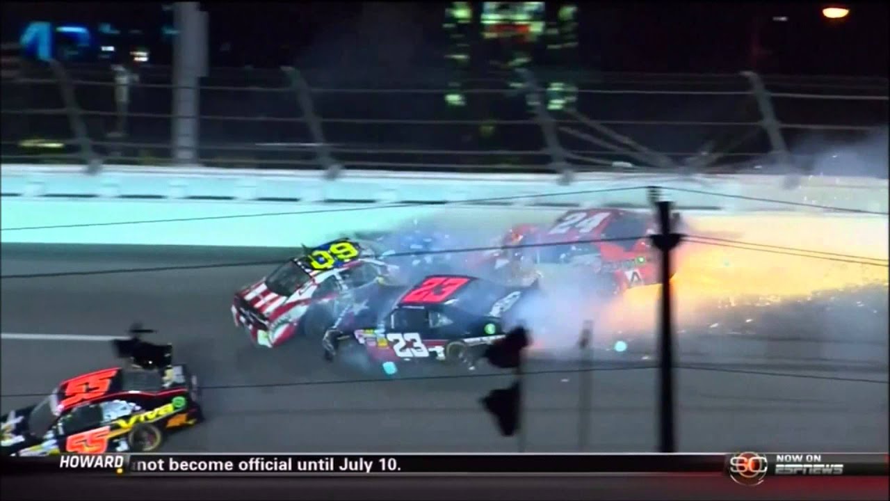 Travis Pastrana Crash Compilation (NASCAR)