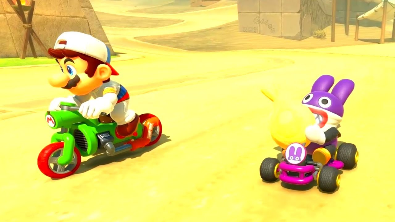 Mario Kart World - Knockout Tour - 100cc Golden Rally (Nabbit Gameplay)