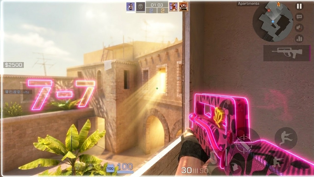 7-7 Extreme Battle !! Standoff 2 Allies Competitive Gameplay - 8