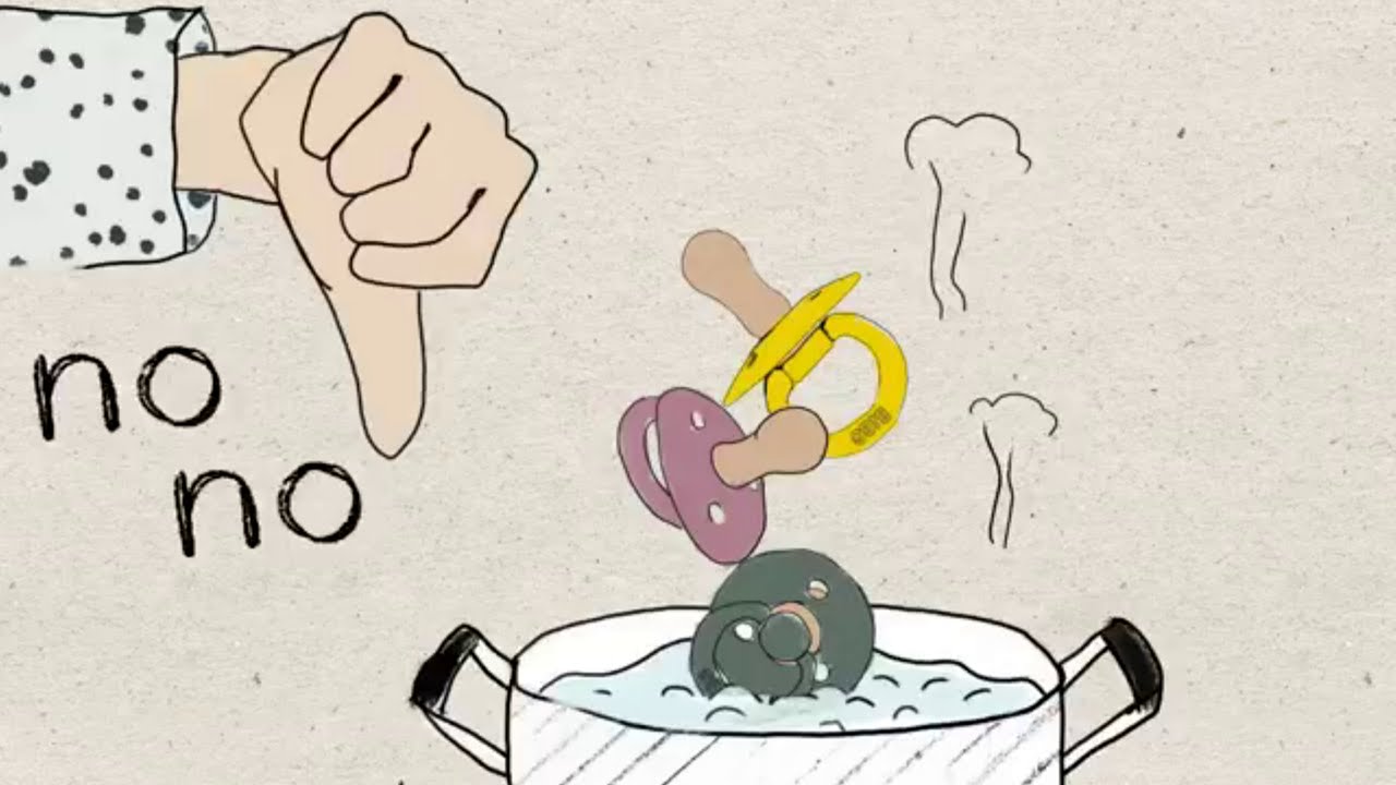 Como limpar as chupetas BIBS | bybeb&eacute;