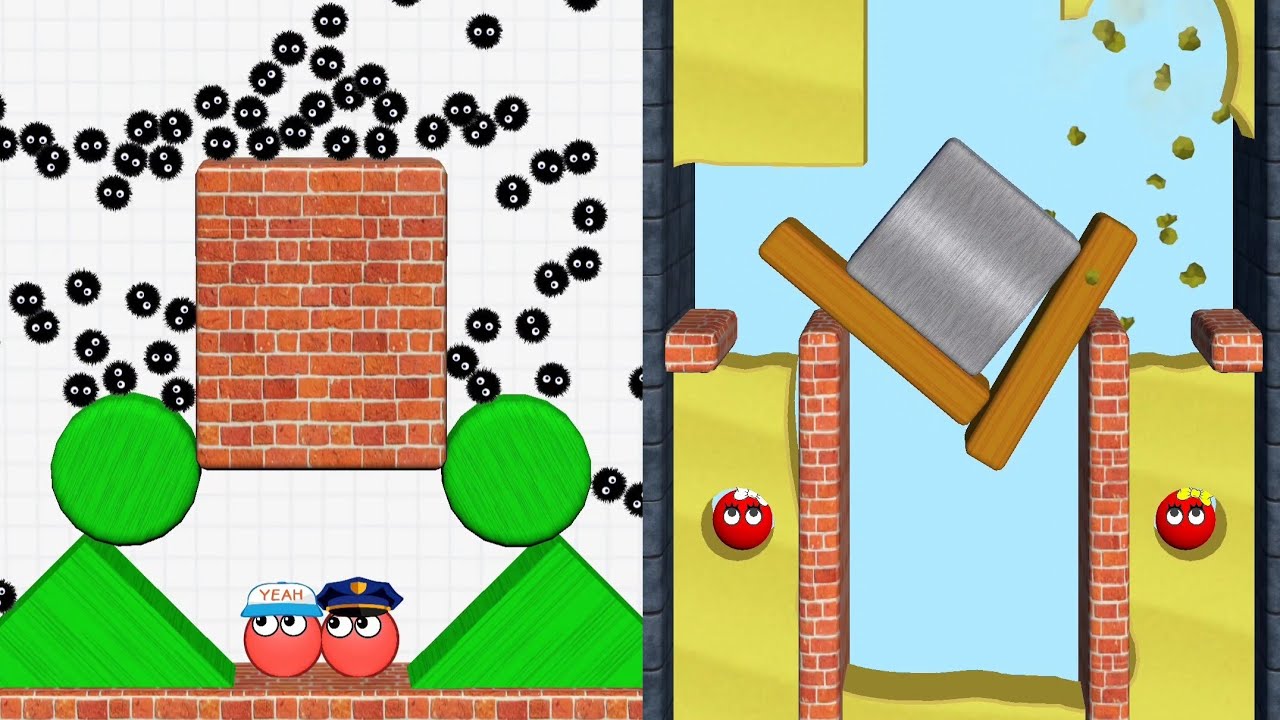 Hide Ball Vs Lucky Balls | Brain Teaser Speedrun Gameplay Max All Level's #technohackzgames 