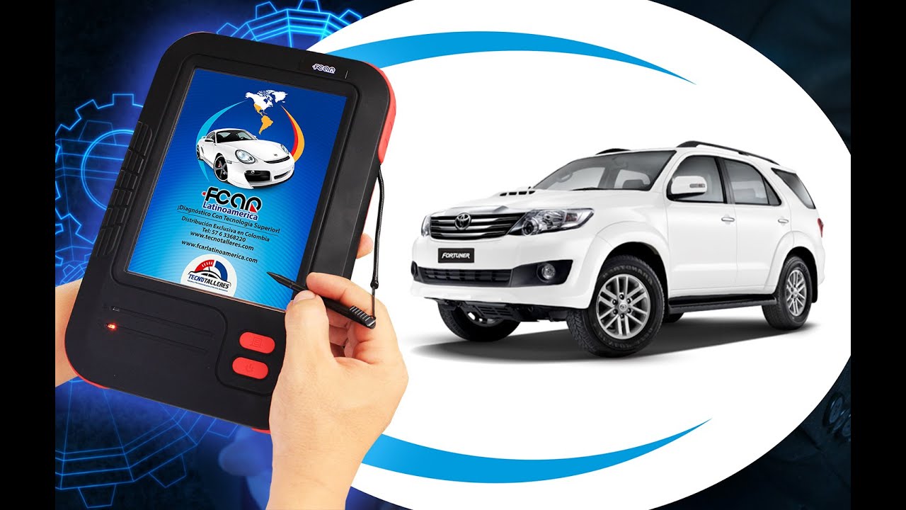 Programaci&oacute;n de Llave - Toyota Fortuner 2009 DIESEL - FCAR - Tecnotalleres