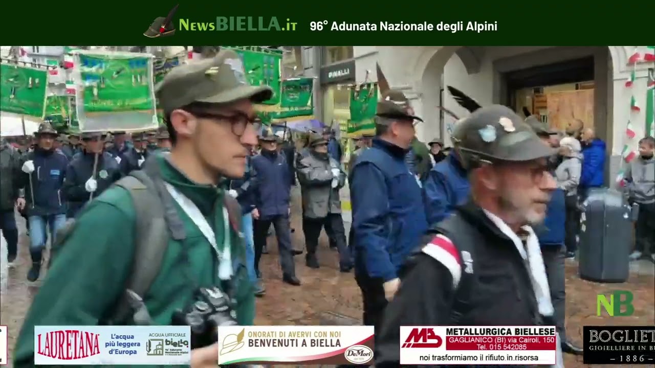 96° Adunata Alpini: Sfilata in via Italia