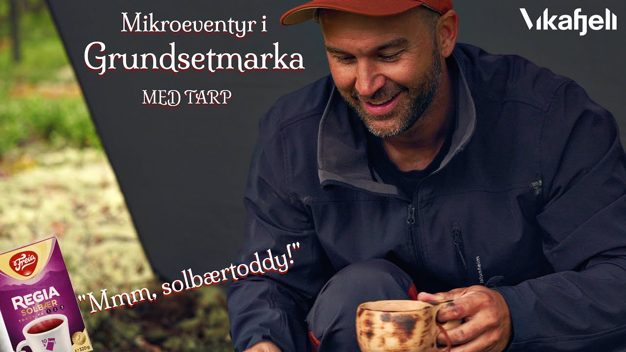 Mikroeventyr | Test av Vikafjell tarp i Grundsetmarka (Eng Sub)