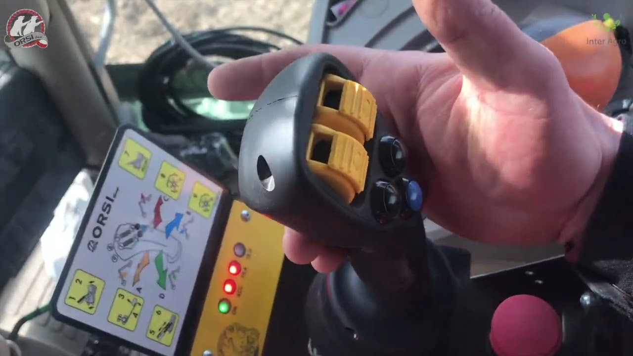 ORSI LEADER GP 699 Ramenový - Priekopový Mulčovač Joystick Ovládanie.