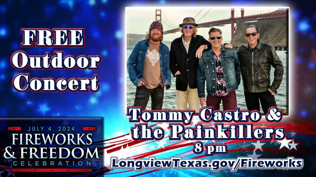 Fireworks and Freedom Celebration 2024 - Tommy Castro and the Painkillers Concert