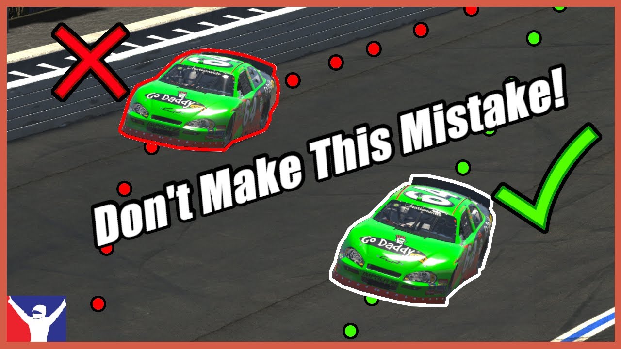 5 самых распространенных ошибок, которые совершают люди на овалах iRacing