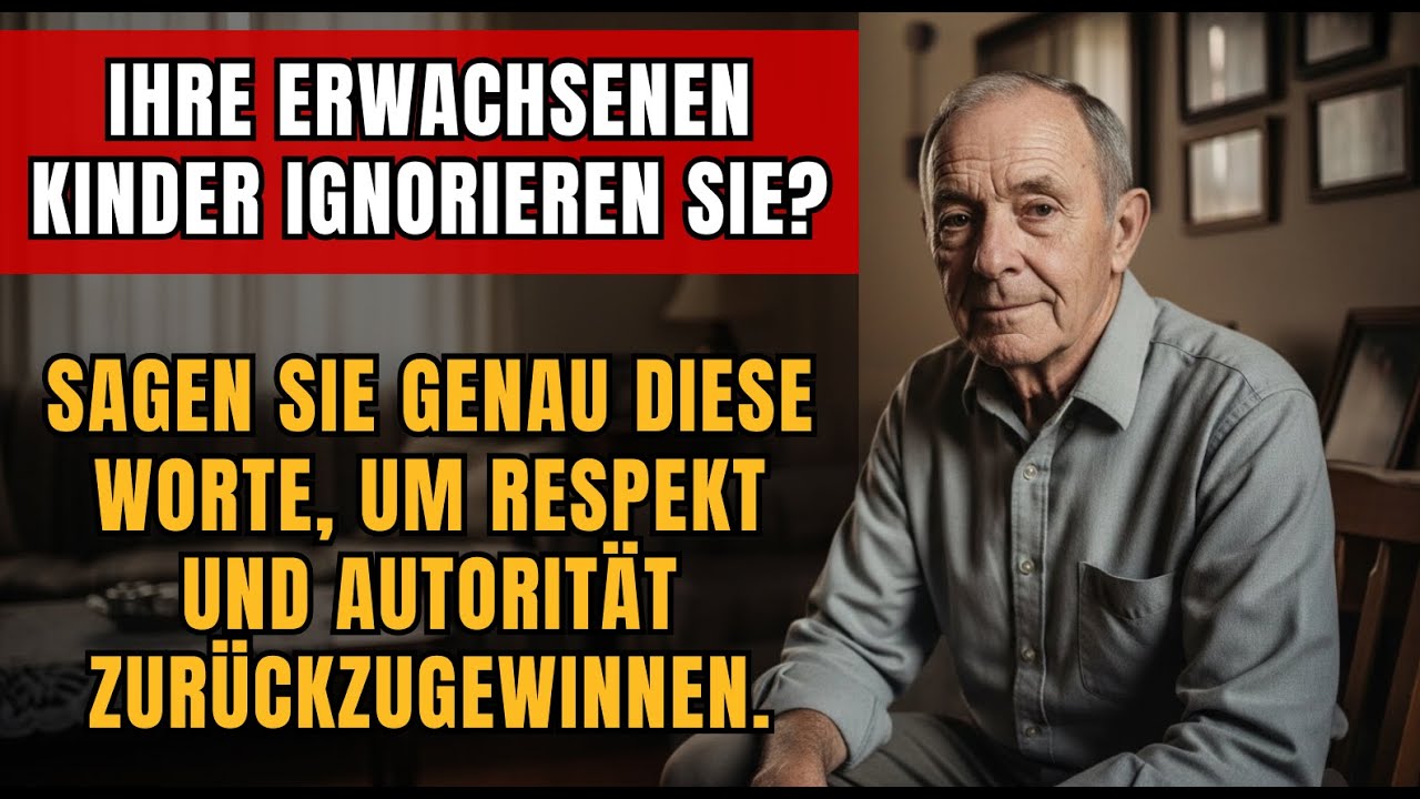 Ignorieren Ihre Kinder Sie? Sagen Sie genau diese Worte, um ihren Respekt zurückzugewinnen.