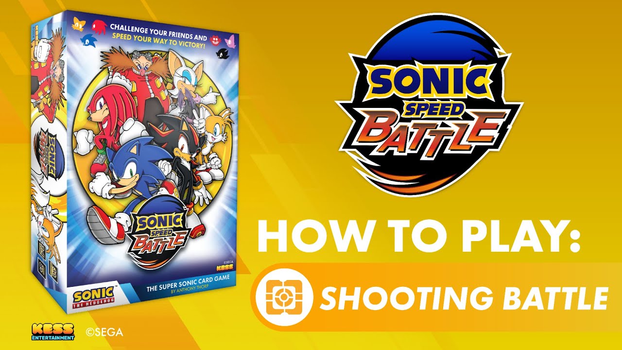 Sonic Speed Battle - How to Play Shooting Battle