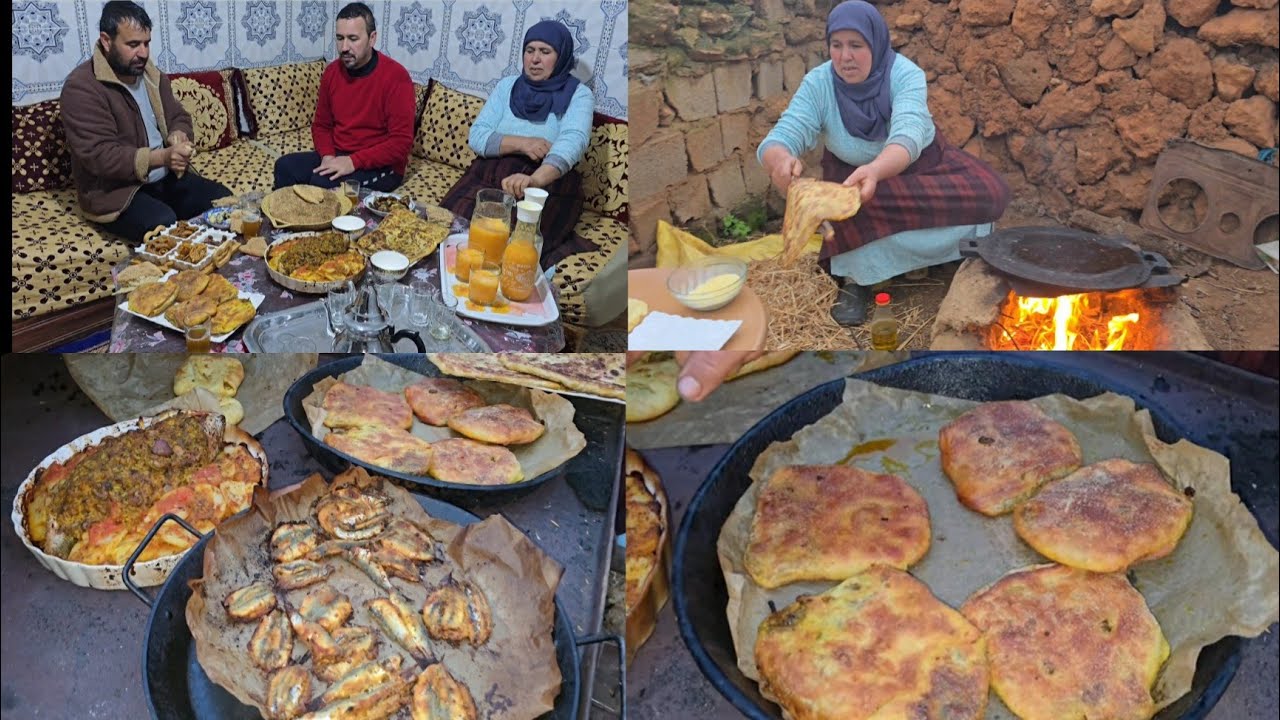 الفطور فرمضان🌙 مي مليكة بهرتنا بشهيواتها 🤯وجدات حوتة معمرة😋بحشوة خطيرة مذاقها خيالي 😋👌
