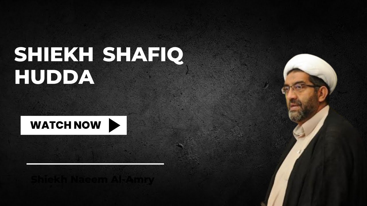 LIVE|Respected Sheikh Shafiq Hudda|January 16th, 2026