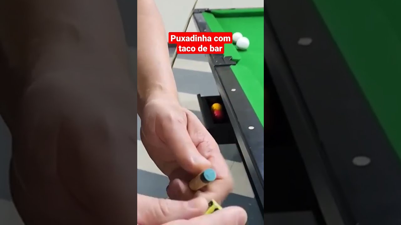 puxadinha com taco de bar. mas separei 3 motivos da puxadinha n&atilde;o dar certo