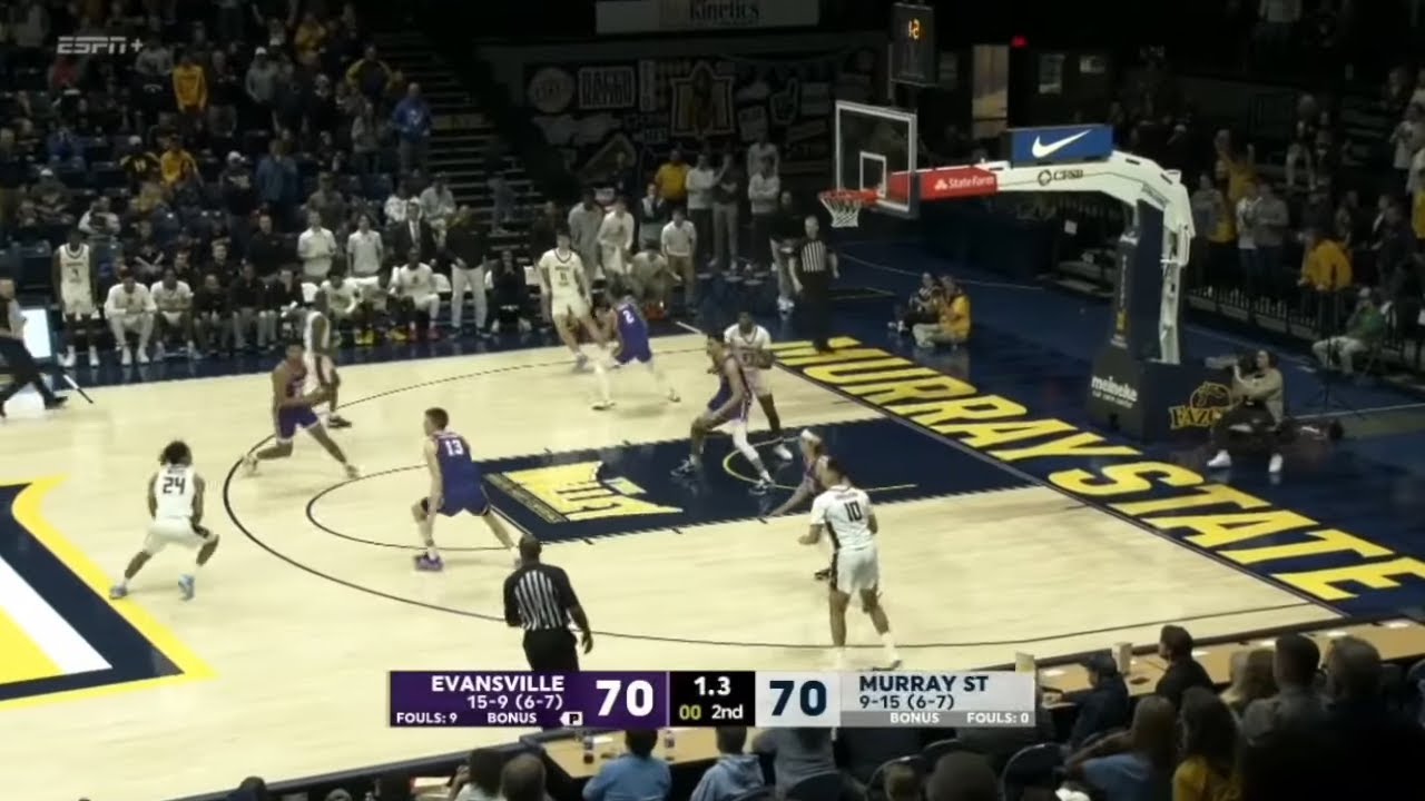 Murray State hits tough buzzer beater to beat Evansville
