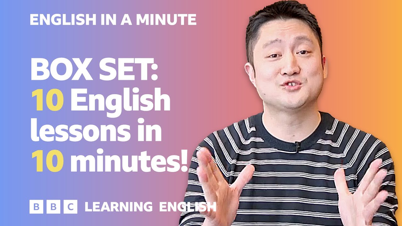 BOX SET: English In A Minute 5 – TEN English lessons in 10 minutes!