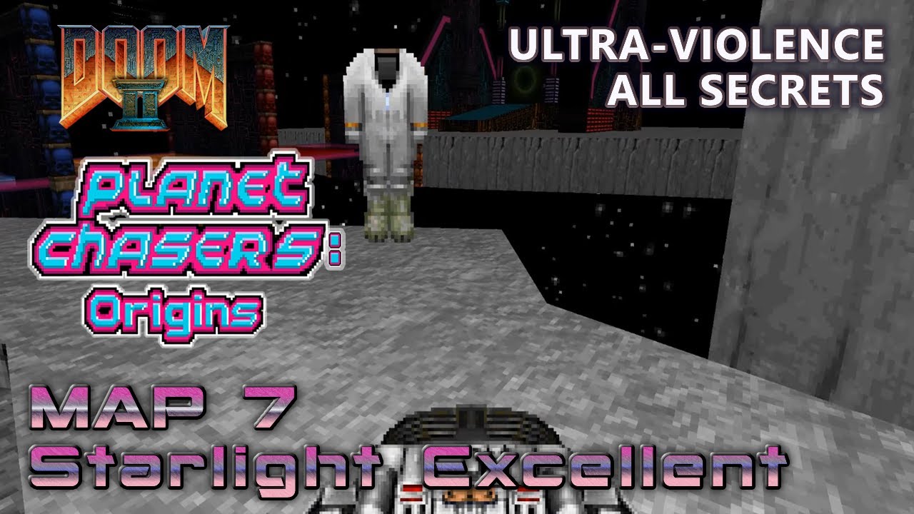 Doom 2 - Planet Chasers: Origins - Map 7 - Ultra-Violence - All Secrets