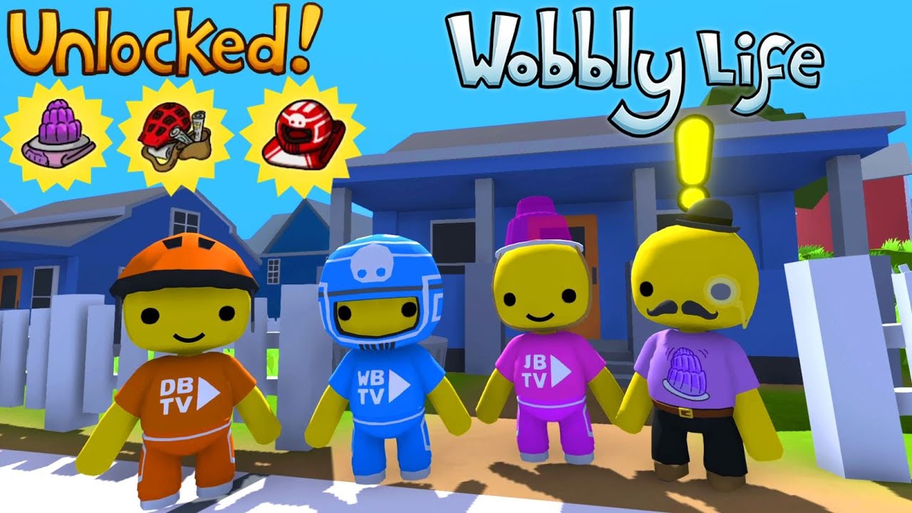Мы открыли для себя костюмы JELLY, RACE и NEWS в WOBBLY LIFE