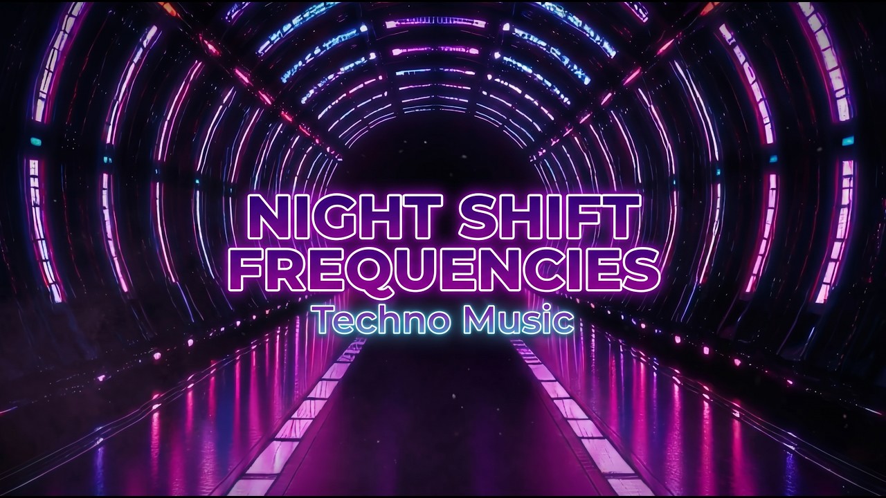 Caffeine Cloud | Night Shift Frequencies 🌌 Dark Warehouse Techno Mix