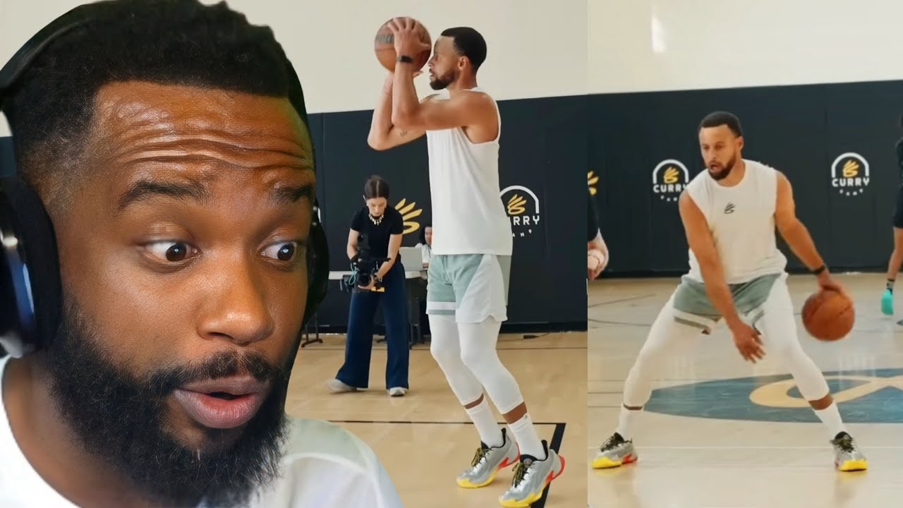 CashNasty Reacts To Steph Curry INSANE NBA Workout!