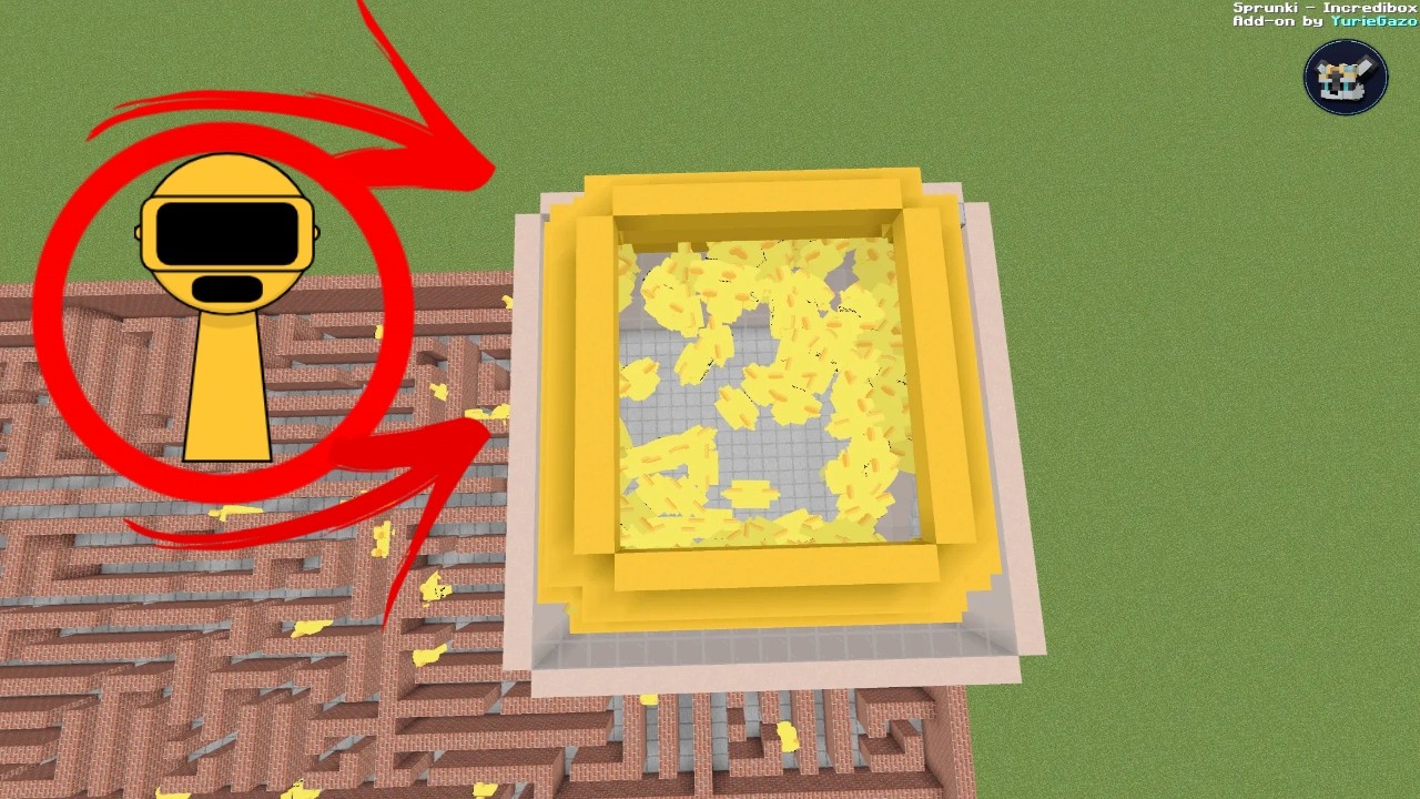 I BUILT AN ARENA FOR THE SPRUNKI, AND IN THE END I BLEW THEM ALL UP.