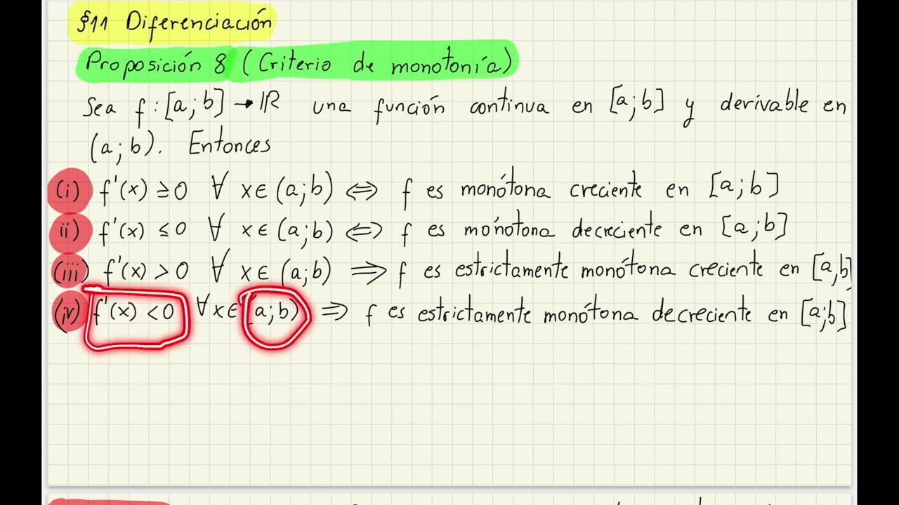 Estudiar la monotonía de la función x^3-x^2-x-1