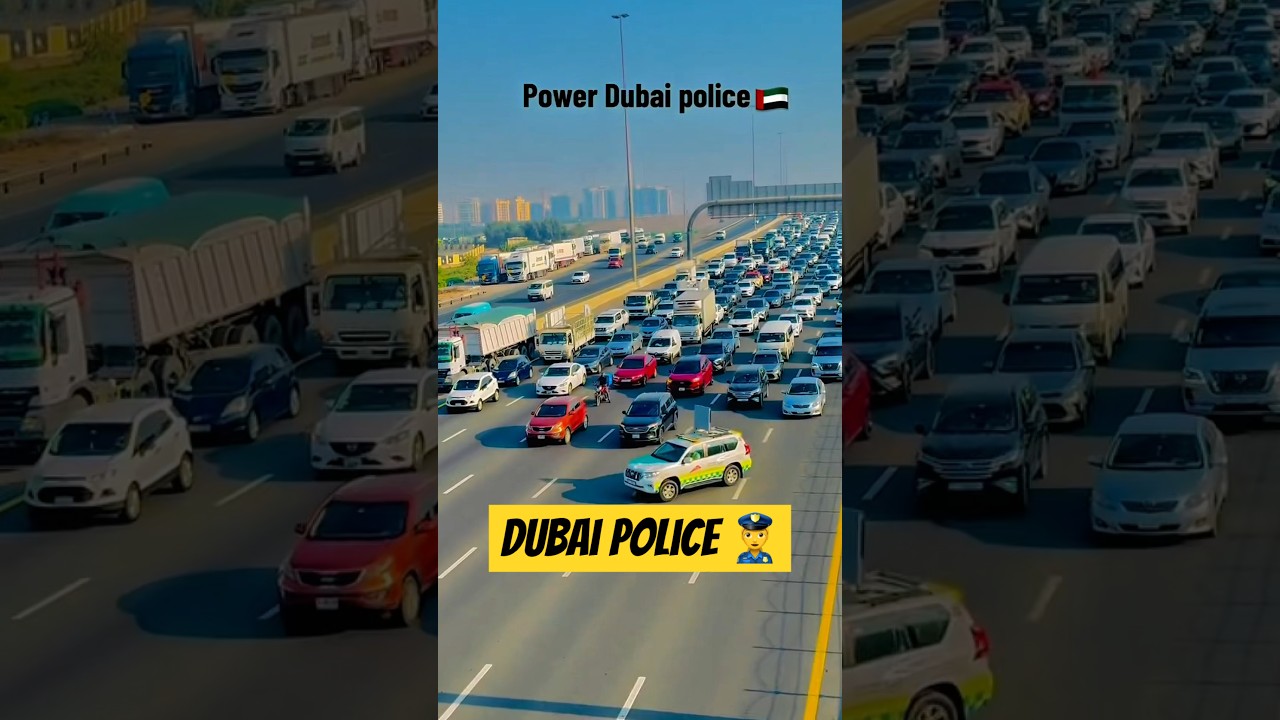 Power of Dubai Police🇦🇪🫶🥰#uae #dubai #dubaipolice #shorts #burjkhalifa
