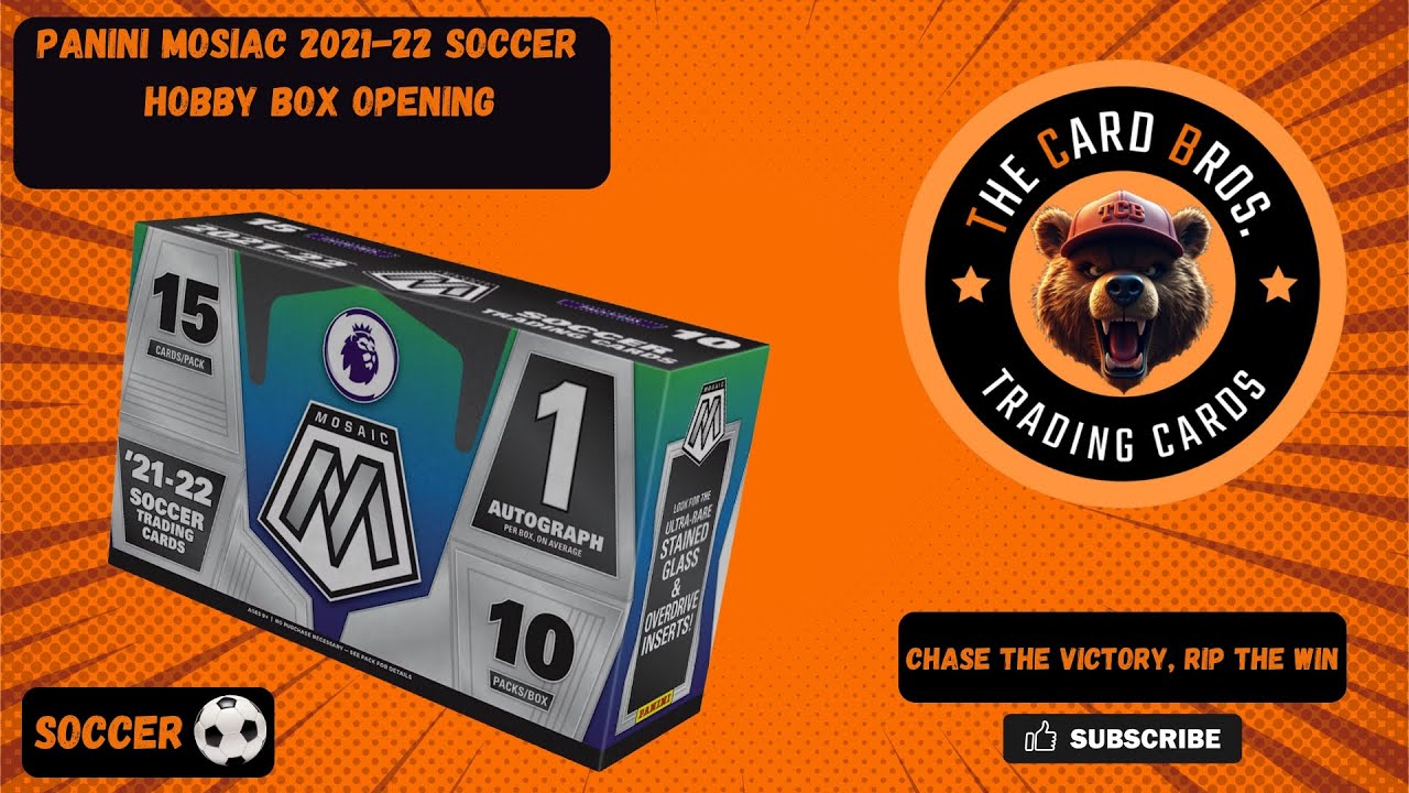TCB Membership Early Access - Panini Mosaic EPL Hobby Box Opening