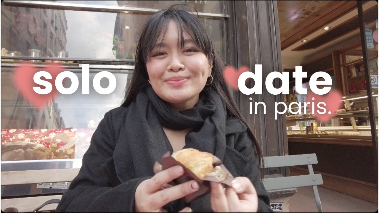 taking myself out on a solo date in paris | valentines edition