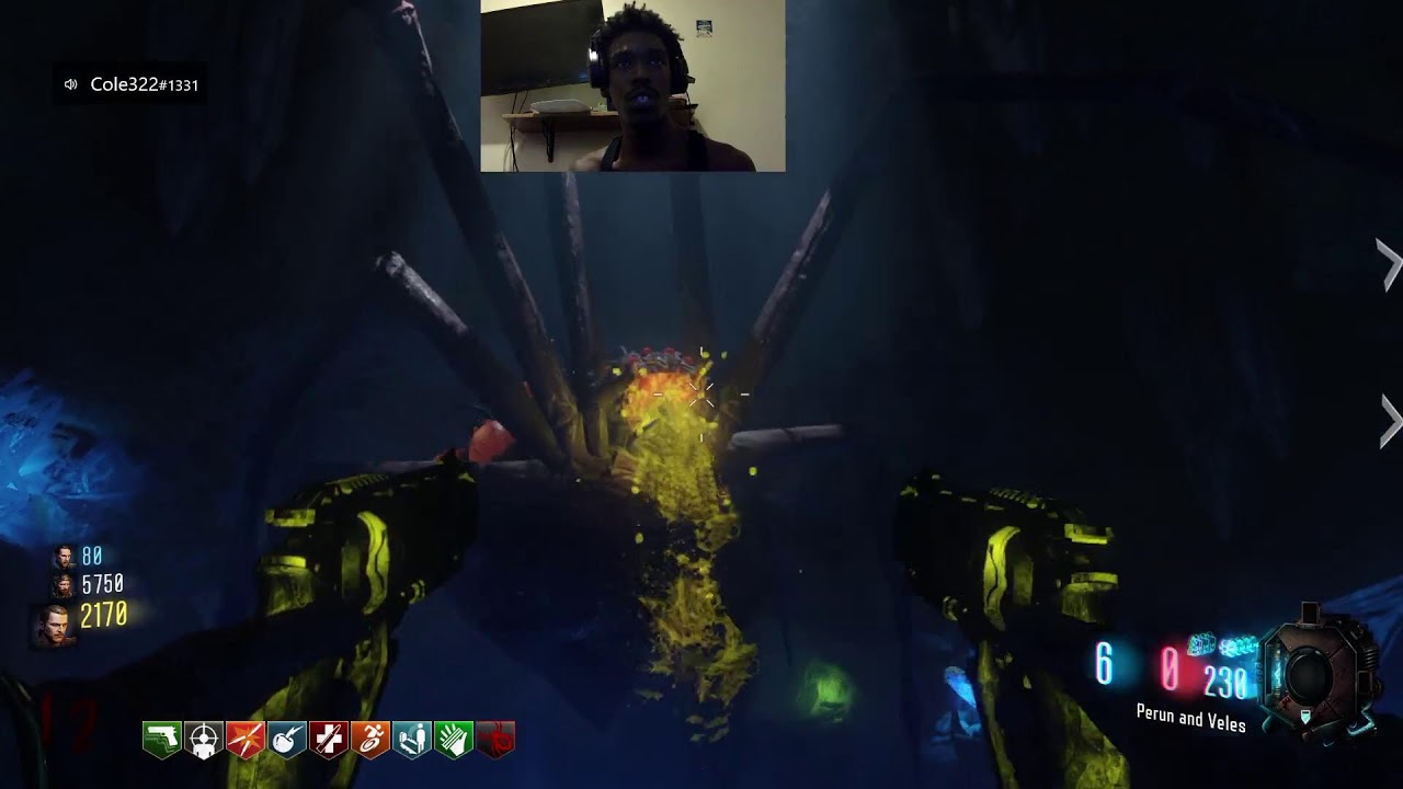 Zetsubou No Shima Spider Boss Fight Black Ops 3 Zombies