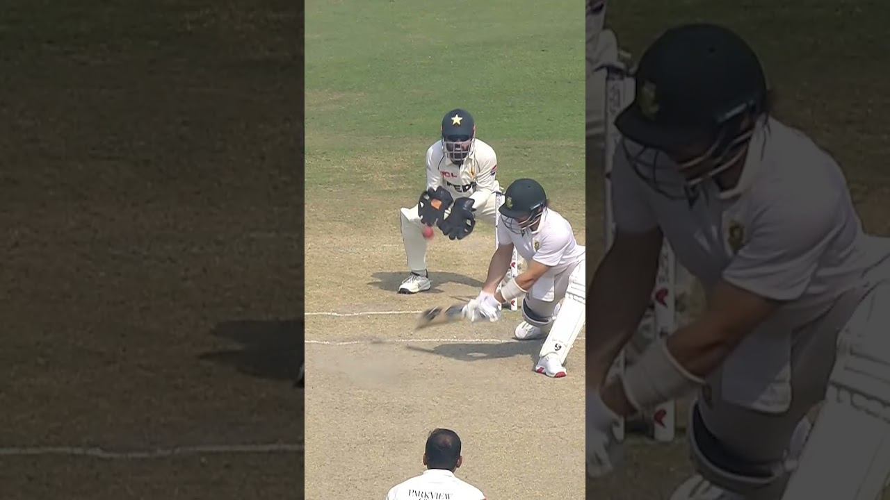 Noman Ali STRIKES! Stubbs Falls to a Brilliant Setup! 🎯 #sportstv #PAKvSA #cricket | M3U1U