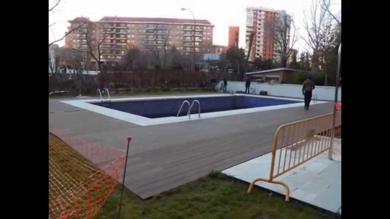 Tarima Tecnológica de Exterior para piscinas