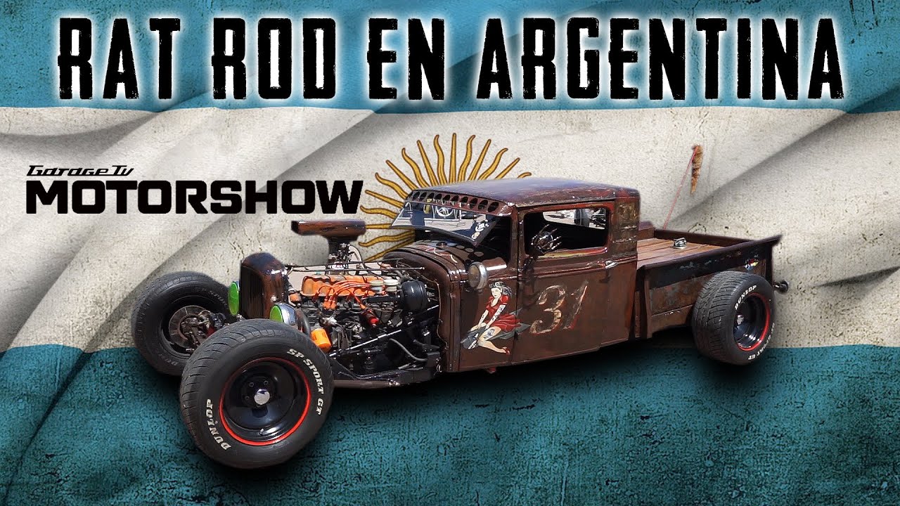 GARAGE MOTORSHOW 2023 - 🐭🇦🇷 RAT ROD EN ARGENTINA #ratrod #autos #camionetas #motorshow #ratrod