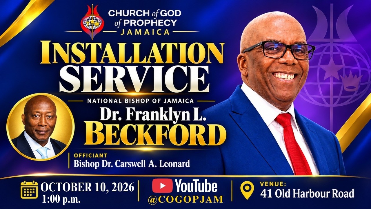 Service Of Installation For Bishop Dr. Franklyn L. Beckford