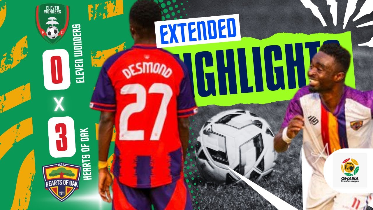 EXTENDED HIGHLIGHTS | Eleven Wonders 0-3 Hearts of Oak | GPLMW20
