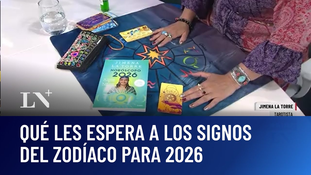 Las predicciones de Jimena La Torre para 2026: según los signos del zodiaco
