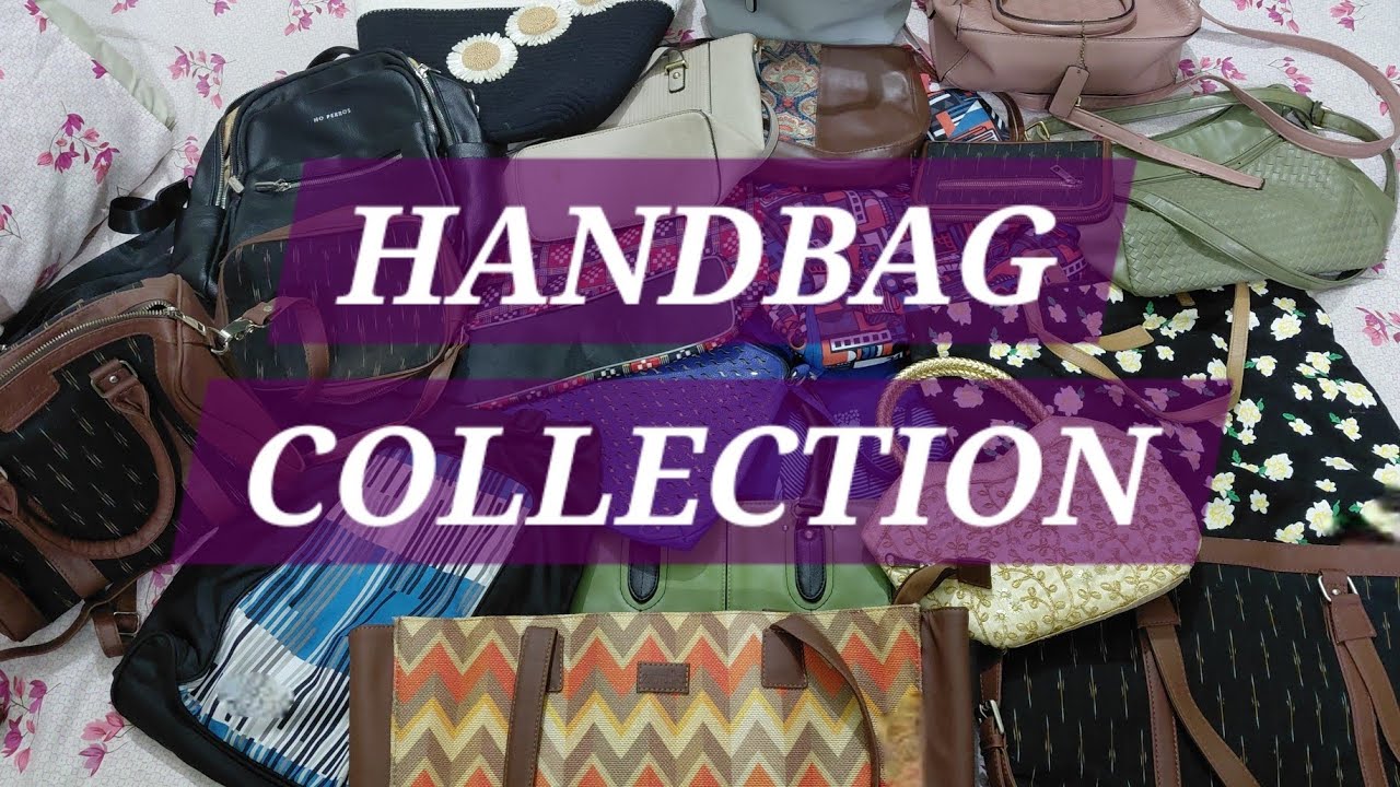 This is my small collection of handbags.