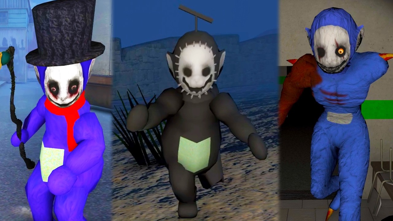 Estos SLENDYTUBBIES son EXTRAÑOS y ATERRADORES - Slendytubbies 3 +