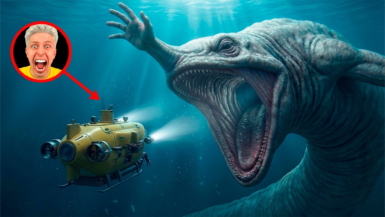 HAND SEA MONSTER ATTACKED US IN REAL LIFE!!!