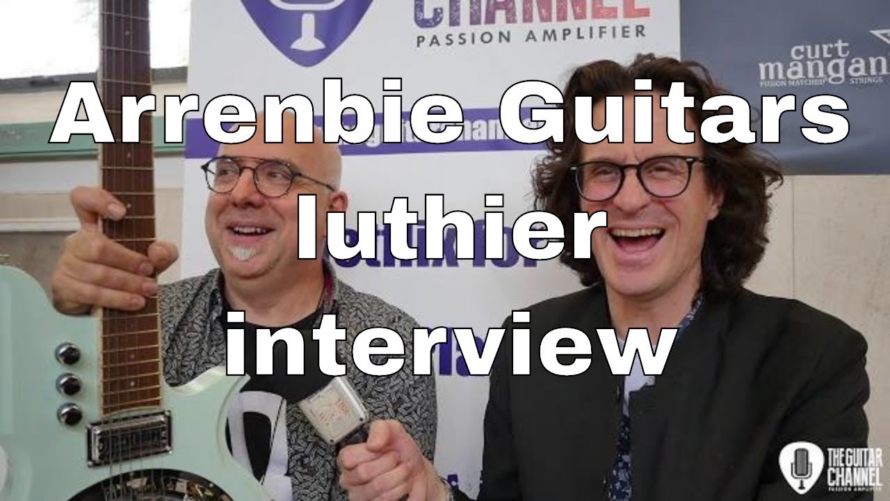 Ralph Bonte luthier interview - Arrenbie Guitars - 2019 Madrid Luthier Guitar Show