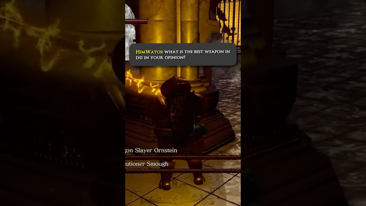 Какое лучшее оружие в Dark Souls 1? #шорты