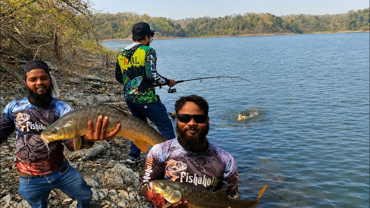 Spining Reel  Deadly Hunt Testing Fishaholic || This Season's Best Fishing Lures
