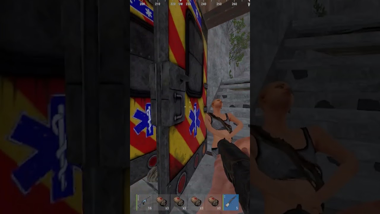 Гений на тиммейте  #rust #stream #girl #shorts #pvp #nessyholiday #gaming